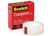 SCOTCH TAPE TRANSPARENT 3/4 IN